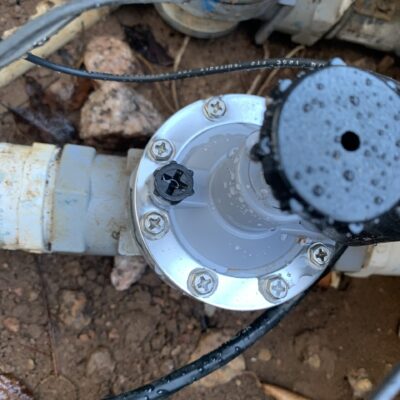 sprinkler and valve replacement